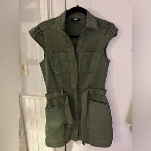 Denim Paige mini dress